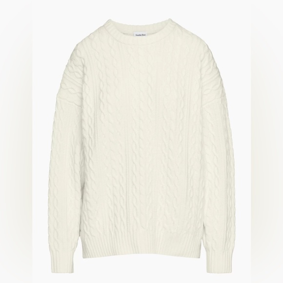 Sunday Best - Peggy Sweater(Whisper White) - Picture 6 of 6